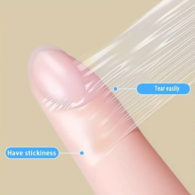 1 Roll Transparent Self-Adhesive Wrap, PU Waterproof Tape, Portable Finger Protection Strip, Used for Preventing Blisters and Caring for Calluses. Suitable for hands, feet, and legs
1 Roll Transparent Self-Adhesive Wrap, PU Waterproof Tape, Portable Finger Protection Strip, Used for Preventing Blisters and Caring for Calluses. Suitable for hands, feet, and legs