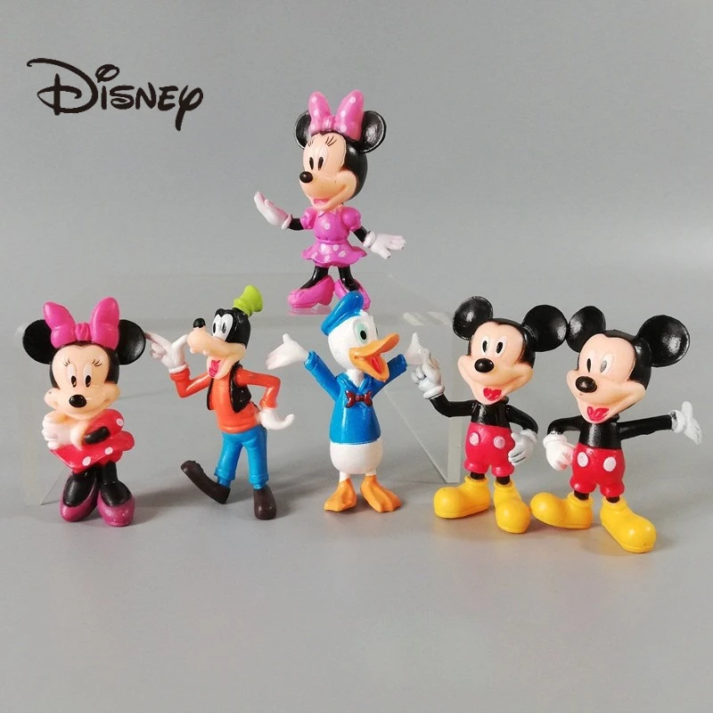 Mickey Mouse Action Figure Disney Classic Cartoon Image 6pcs/set Cake Ornaments Collection Decoration Children Birthday Gifts
Mickey Mouse Action Figure Disney Classic Cartoon Image 6pcs/set Cake Ornaments Collection Decoration Children Birthday Gifts