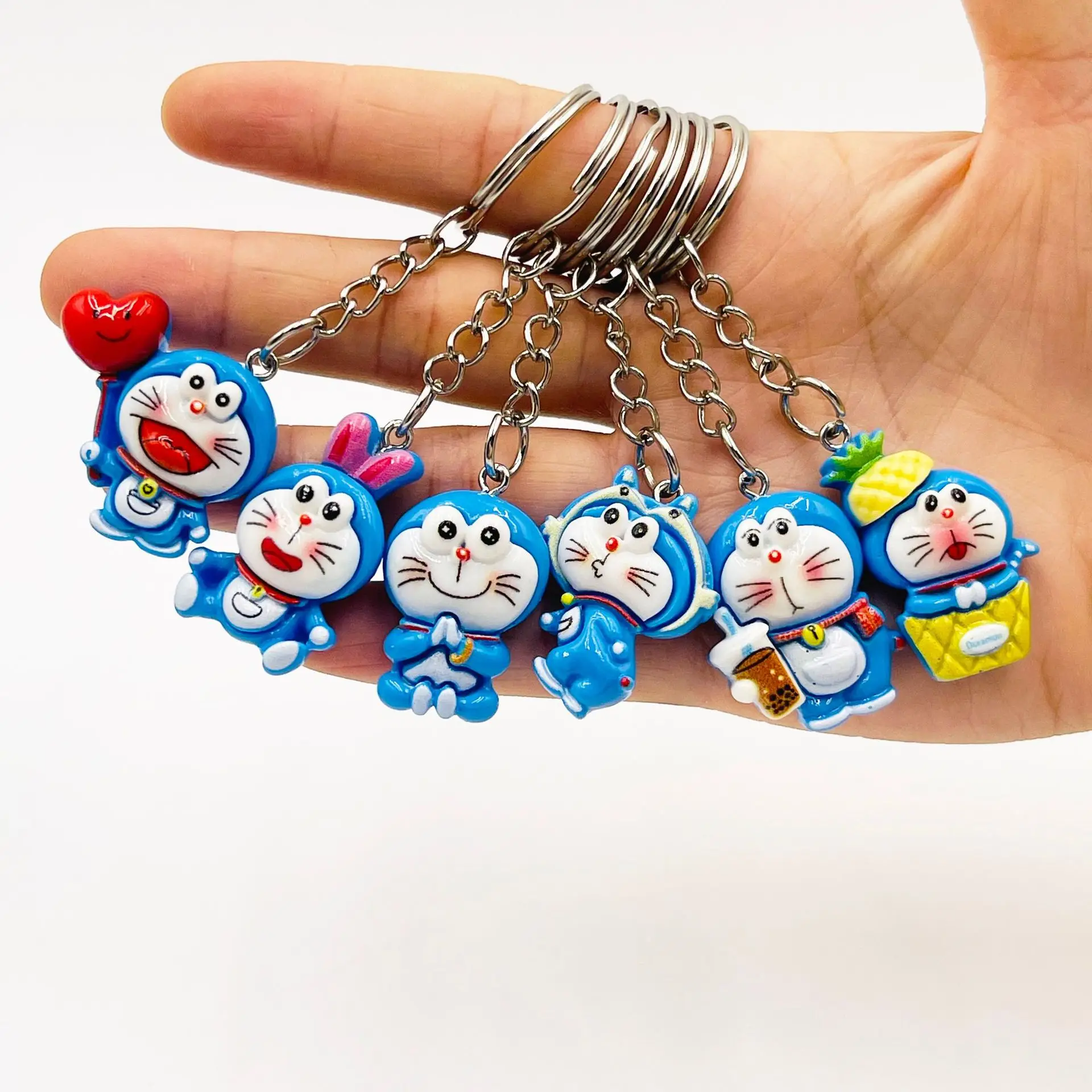Creative Small Doraemon Keychain Resin Cartoon Machine Cat Accessories Pack Small Gifts Y2k Fashion Toys Anime Cartoon Frind
Creative Small Doraemon Keychain Resin Cartoon Machine Cat Accessories Pack Small Gifts Y2k Fashion Toys Anime Cartoon Frind