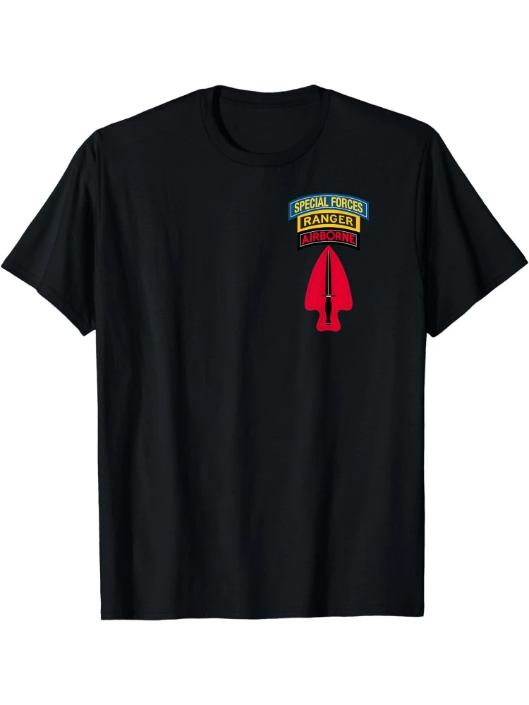 USASOC Shirt- Delta Force- Ranger SF Tab SFOD-D- Classic,100% cotton short-sleeved printed T-shirt.
USASOC Shirt- Delta Force- Ranger SF Tab SFOD-D- Classic,100% cotton short-sleeved printed T-shirt.