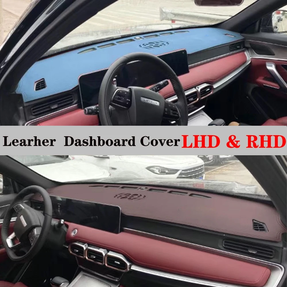 Dashboard Dash Mat Cover PU Leather Pad Sunshade Anti-UV Carpet Car Accessories For Chery Jetour X70 PLUS PRO 2020 - 2024 2021
Dashboard Dash Mat Cover PU Leather Pad Sunshade Anti-UV Carpet Car Accessories For Chery Jetour X70 PLUS PRO 2020 - 2024 2021