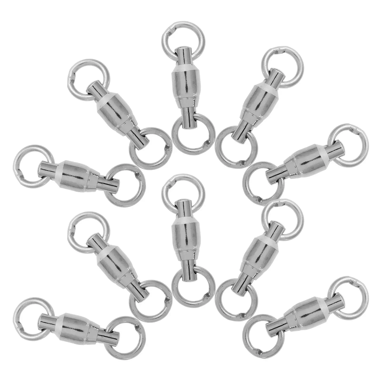 10Pcs StainlessSteelSwivelRingAccessories SaltwaterBarrelFishingTackle CastingConnectors WearResistant Durability
10Pcs StainlessSteelSwivelRingAccessories SaltwaterBarrelFishingTackle CastingConnectors WearResistant Durability