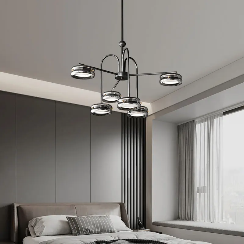 Modern Luxury Black Copper Glass Pendant Light LED Chandelier For Living Room Bedroom Dining Room Kitchen Ceiling Hanging Lamp
Modern Luxury Black Copper Glass Pendant Light LED Chandelier For Living Room Bedroom Dining Room Kitchen Ceiling Hanging Lamp