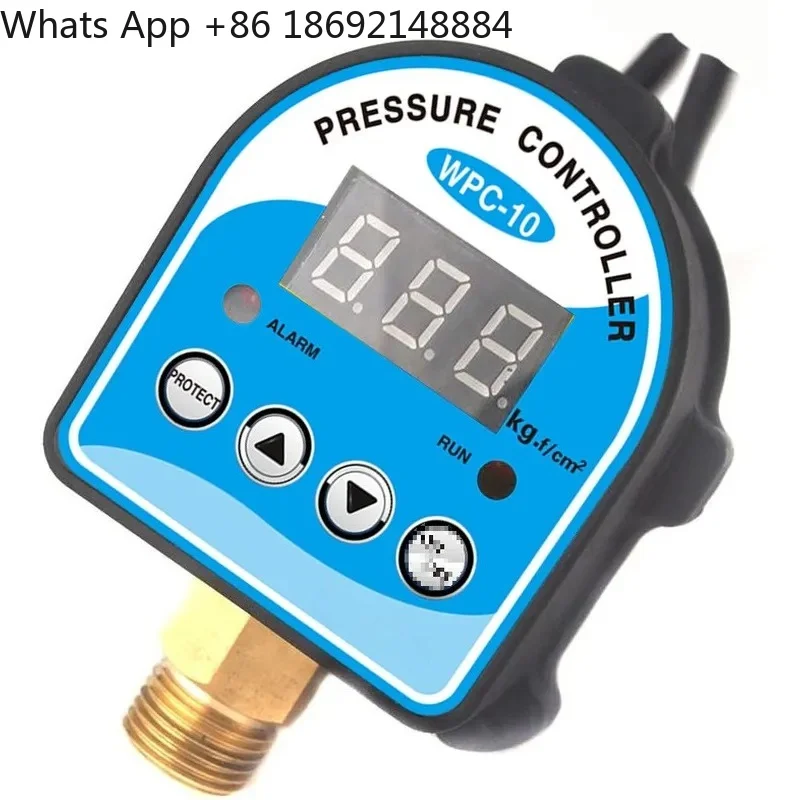 Digital Display Electronic Pump Pressure Controller Switch for WPC-10 Water Pump
Digital Display Electronic Pump Pressure Controller Switch for WPC-10 Water Pump