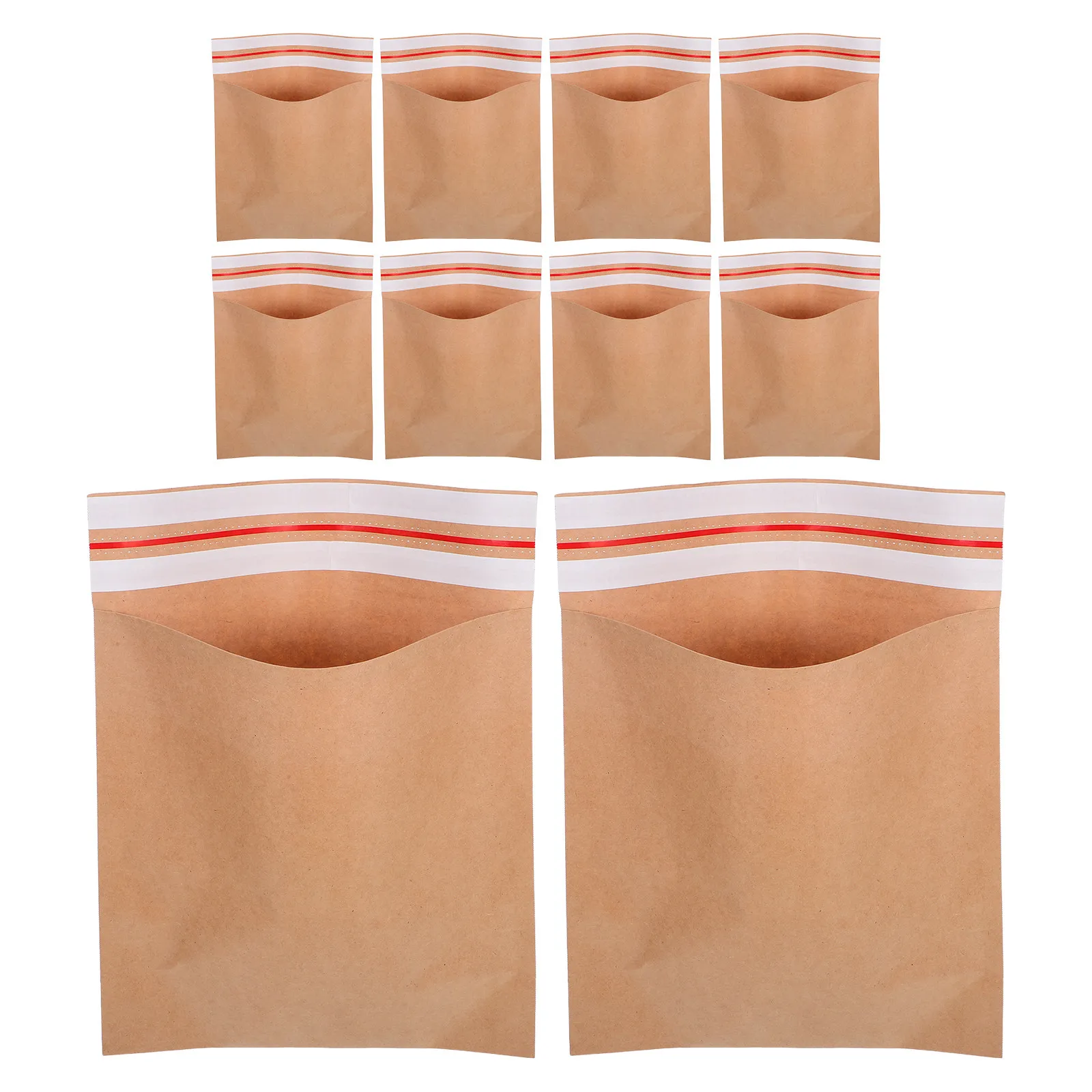 10Pcs Shipping Bags Kraft Paper Self-Seal Mailers for Clothing Packaging Flat Apparel Mailers Mailing Bags for Small Business
10Pcs Shipping Bags Kraft Paper Self-Seal Mailers for Clothing Packaging Flat Apparel Mailers Mailing Bags for Small Business