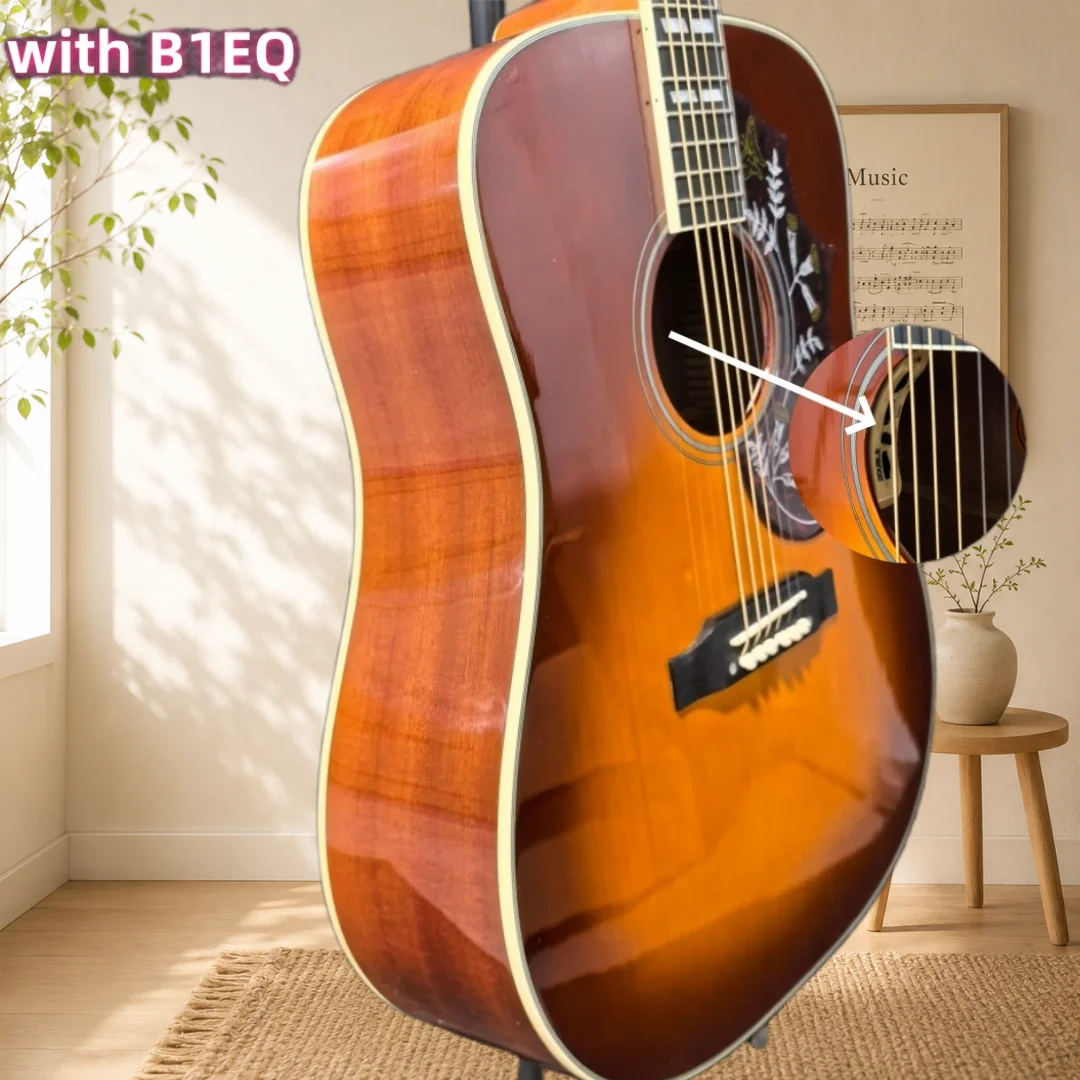 Free Shipping Hummingbird with B1 EQ Acoustic Guitar Spruce Top Fully Enclosed Buttons 20 Frets
Free Shipping Hummingbird with B1 EQ Acoustic Guitar Spruce Top Fully Enclosed Buttons 20 Frets