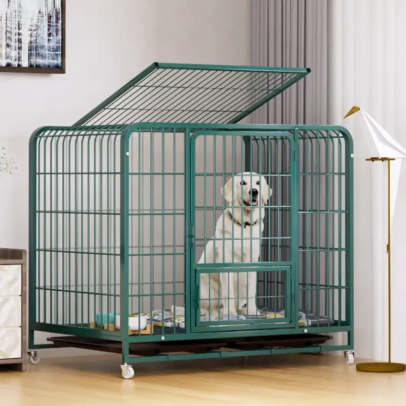 Dog cage Large Medium Small Dog Household Indoor with toilet Labrador High Quality
Dog cage Large Medium Small Dog Household Indoor with toilet Labrador High Quality