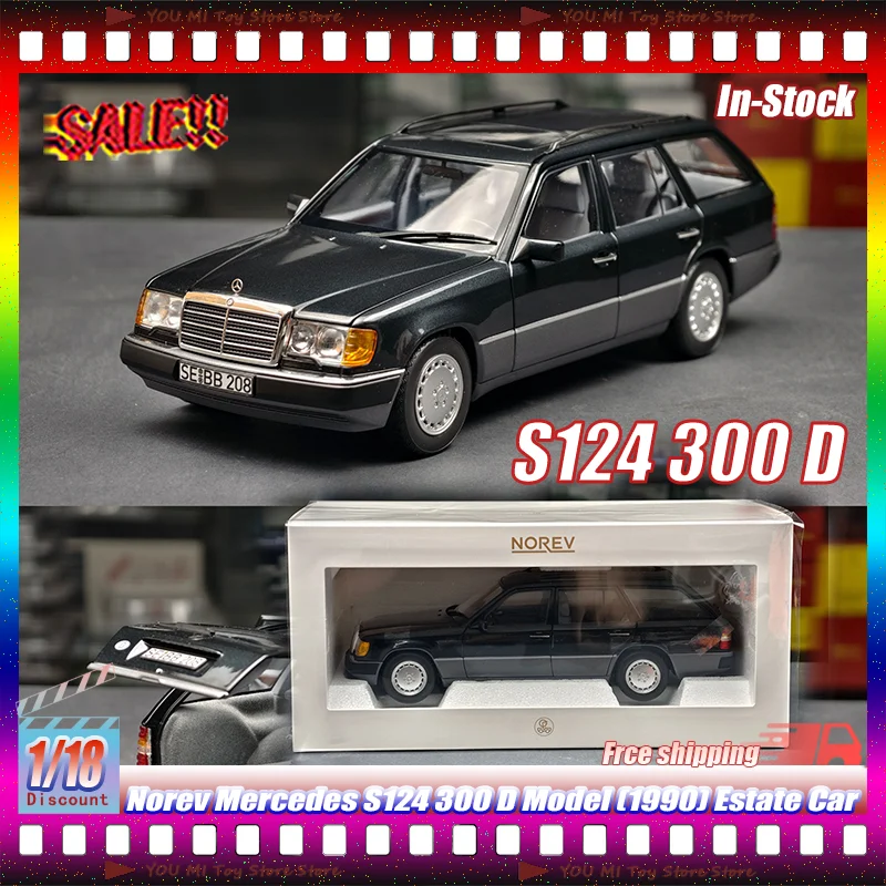 1:18 In Stock Norev Mercedes S124 300 D Model (1990) Estate Car - Alloy Diecast Molded Simulation Car Model Custom Kid Toy Gifts
1:18 In Stock Norev Mercedes S124 300 D Model (1990) Estate Car - Alloy Diecast Molded Simulation Car Model Custom Kid Toy Gifts
