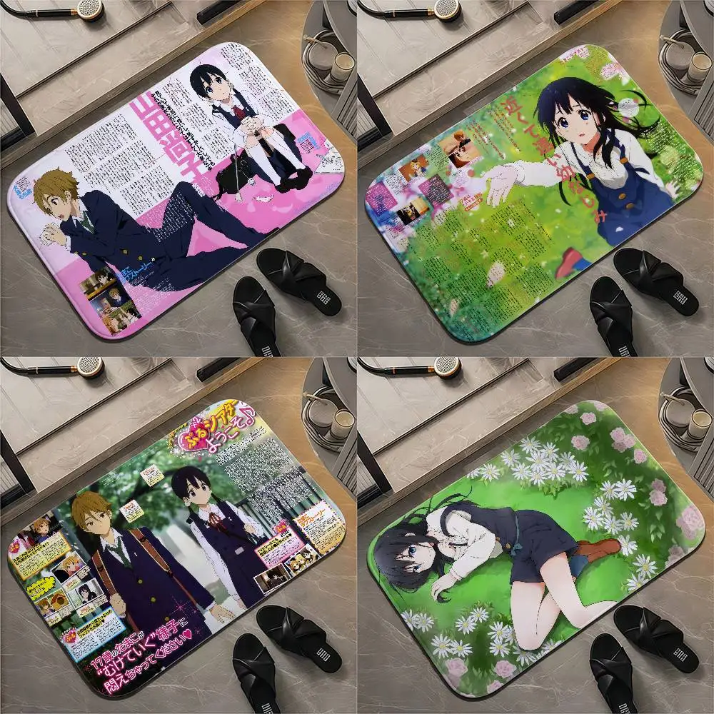 Kitashirakawa Tamako Love Story Floor Mat Printed Large Carpets Room And Bedroom Carpets Bathroom Anti Slip Door MATS Small Car
Kitashirakawa Tamako Love Story Floor Mat Printed Large Carpets Room And Bedroom Carpets Bathroom Anti Slip Door MATS Small Car