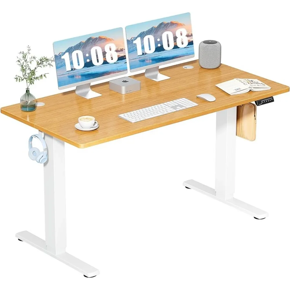 Ergonomic Adjustable Desk With Memory Preset 55 * 24-Natural Electric Standing Desk Adjustable Height Room Desks Office Table
Ergonomic Adjustable Desk With Memory Preset 55 * 24-Natural Electric Standing Desk Adjustable Height Room Desks Office Table
