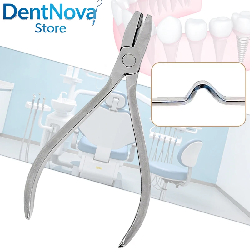 2pcs Dental Orthodontic Plier Stainless Steel V Stop Loop Bending Plier Orthodontic Lab Forceps For Bending Wires
2pcs Dental Orthodontic Plier Stainless Steel V Stop Loop Bending Plier Orthodontic Lab Forceps For Bending Wires
