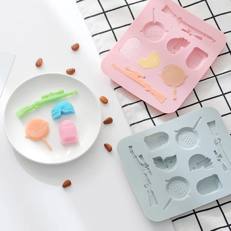 Gun Game Silicone Cake Mold Sugarcraft Fondant Cake Decorating Tools Chocolate Gumpaste Clay Candy Moulds Kitchen Baking K164
Gun Game Silicone Cake Mold Sugarcraft Fondant Cake Decorating Tools Chocolate Gumpaste Clay Candy Moulds Kitchen Baking K164