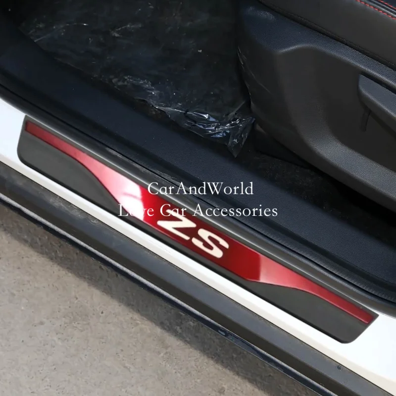 Stainless Car Door Sill Kick Scuff Plate Guard Pedal Protector Trims Cover Moulding Accessories For MG ZS EV 2017-2020 2021 2022
Stainless Car Door Sill Kick Scuff Plate Guard Pedal Protector Trims Cover Moulding Accessories For MG ZS EV 2017-2020 2021 2022