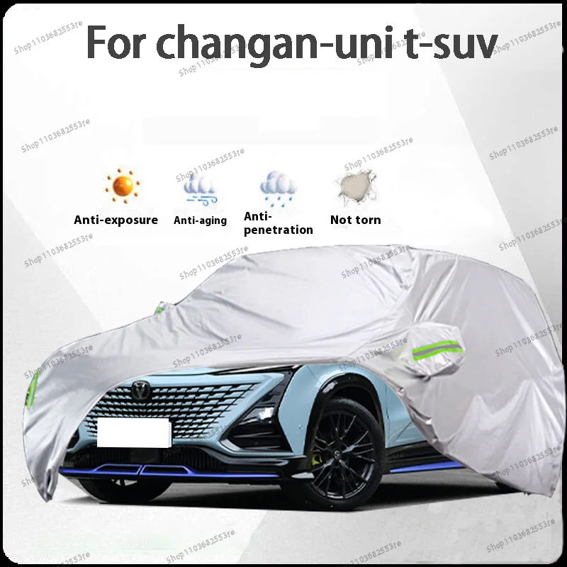 For ChangAn Uni-T Fit Car Cover Waterproof Dustproof Sunshade (UV) Snowproof Silve Full Cover with All-Day Protection
For ChangAn Uni-T Fit Car Cover Waterproof Dustproof Sunshade (UV) Snowproof Silve Full Cover with All-Day Protection