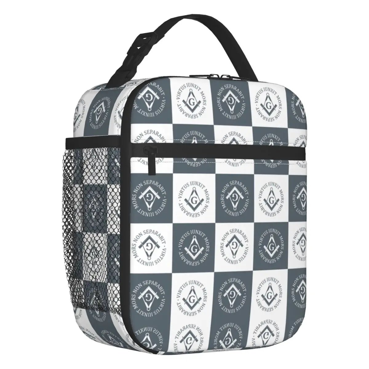 Custom Freemasonry Sign Lunch Bag Women Thermal Cooler Insulated Lunch Box for Children School
Custom Freemasonry Sign Lunch Bag Women Thermal Cooler Insulated Lunch Box for Children School