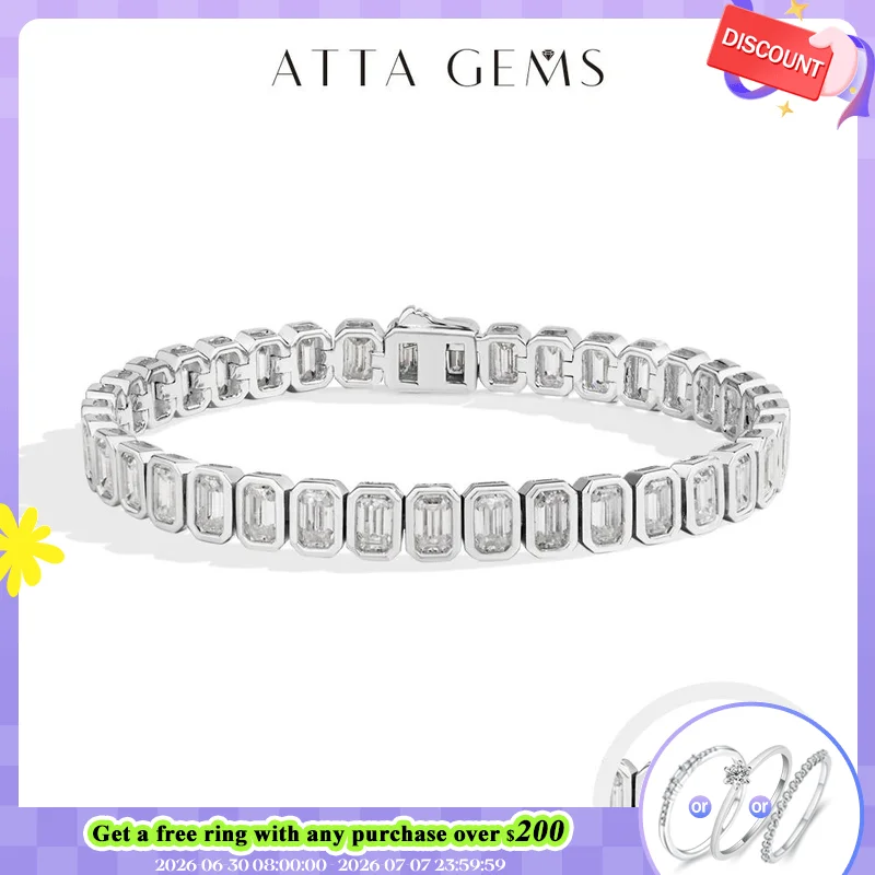 ATTAGEMS Zirconia Tennis Bracelet Emerald cut 5*3mm For Women Man S925 Sterling Silver Gold Plated Wedding Fine Jewelry Gift New
ATTAGEMS Zirconia Tennis Bracelet Emerald cut 5*3mm For Women Man S925 Sterling Silver Gold Plated Wedding Fine Jewelry Gift New
