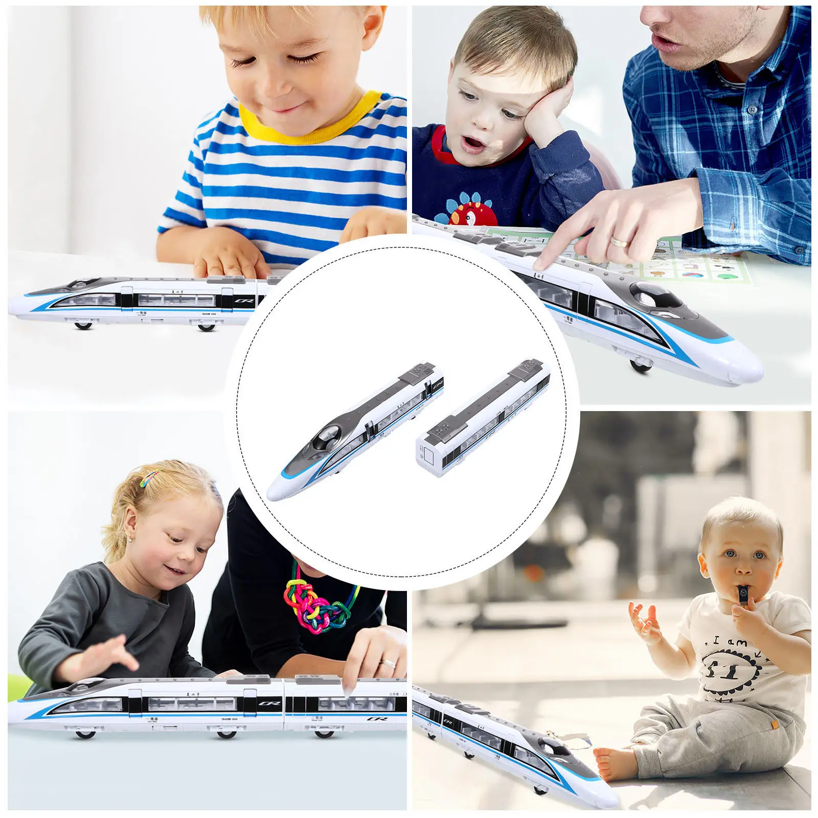 Kids High-Speed Rail Simulation Pull Back Educational Playthings Fun Child Early Learning Sound Light Rail Educational Toy
Kids High-Speed Rail Simulation Pull Back Educational Playthings Fun Child Early Learning Sound Light Rail Educational Toy