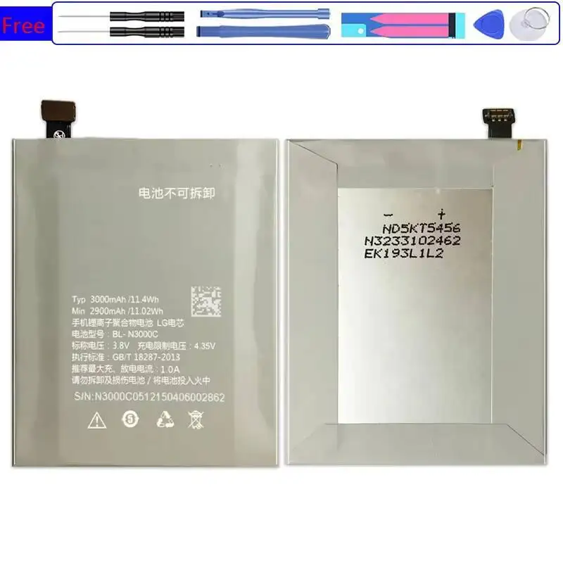 3000 мАч для Iuni I1 Dual 4G надежный сменный аккумулятор для мобильного телефона BL-N3000C
3000 мАч для Iuni I1 Dual 4G надежный сменный аккумулятор для мобильного телефона BL-N3000C