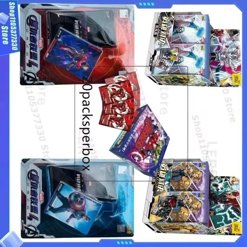KAYOU Genuine Marvel Card Avengers Heroes Duel Card Competitive Version for Iron Man Thor Captain America Collection Cards
KAYOU Genuine Marvel Card Avengers Heroes Duel Card Competitive Version for Iron Man Thor Captain America Collection Cards
