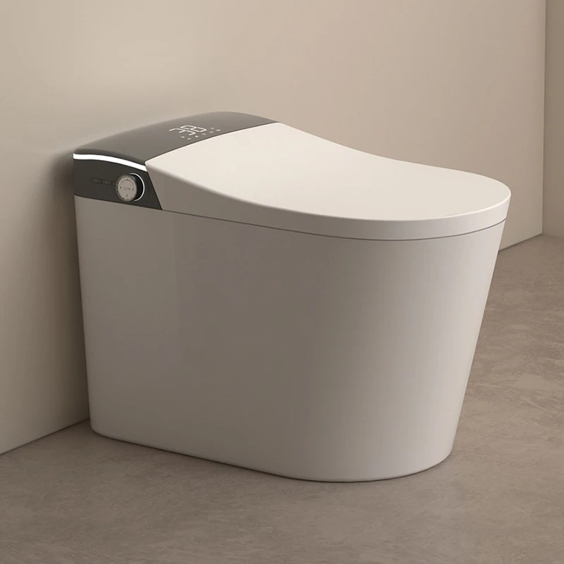 New Bathroom Toilet Household Automatic One-in-one Smart Toilet Ceramic With PP Cover
New Bathroom Toilet Household Automatic One-in-one Smart Toilet Ceramic With PP Cover