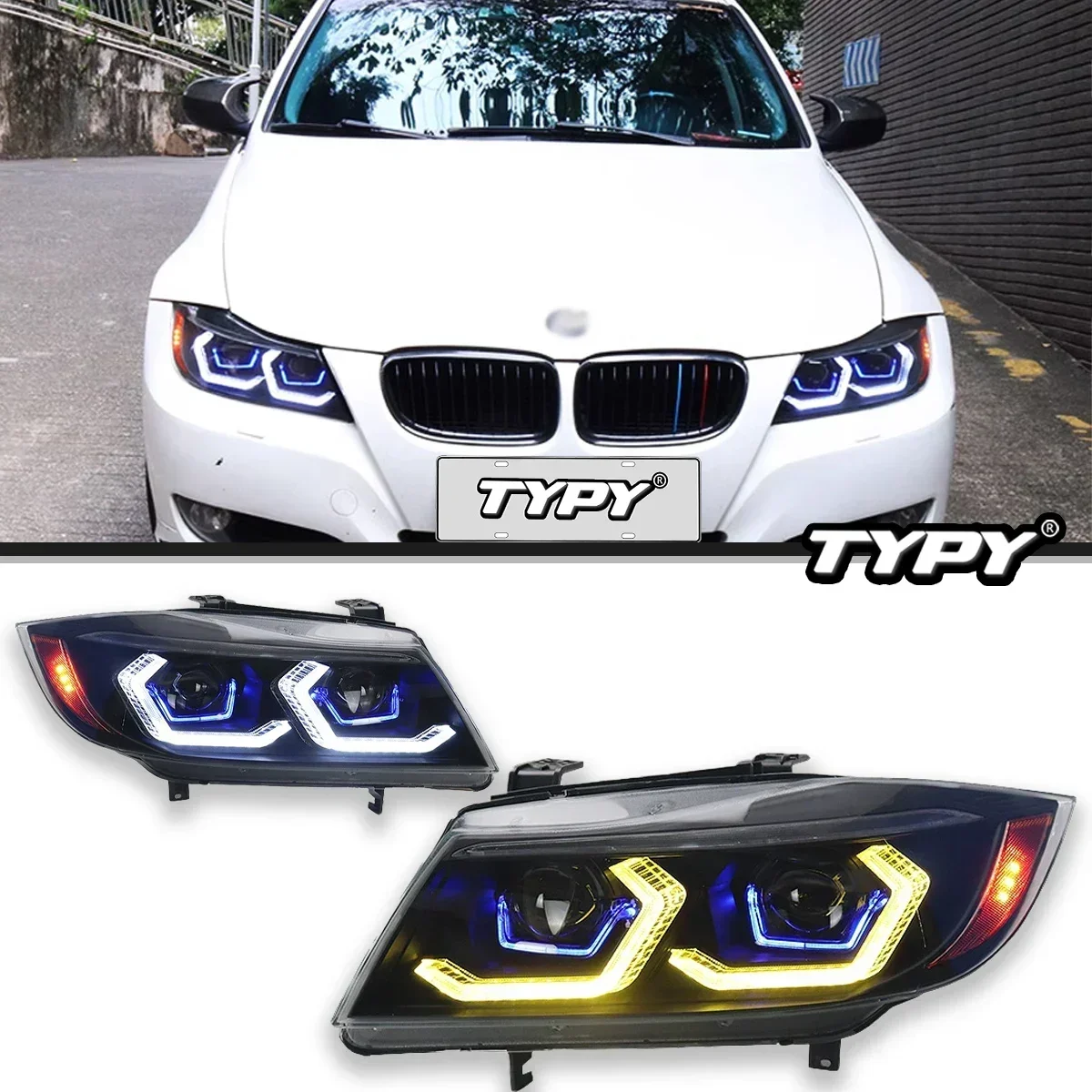 Car Lights For BMW 3 Series E90 Headlight LED Projetor head Lamp Daytime Running Light Automotive Accessories 2005-2012
Car Lights For BMW 3 Series E90 Headlight LED Projetor head Lamp Daytime Running Light Automotive Accessories 2005-2012