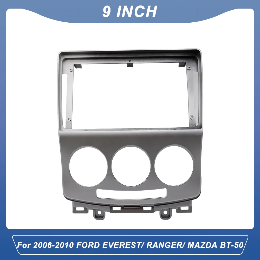 Для 2006-2010 FORD EVEREST/RANGER/MAZDA BT-50 (9 дюймов) Автомобильное радио Fascias Android MP5 GPS-плеера Рамка панели 2 Din Накладка головного блока
Для 2006-2010 FORD EVEREST/RANGER/MAZDA BT-50 (9 дюймов) Автомобильное радио Fascias Android MP5 GPS-плеера Рамка панели 2 Din Накладка головного блока