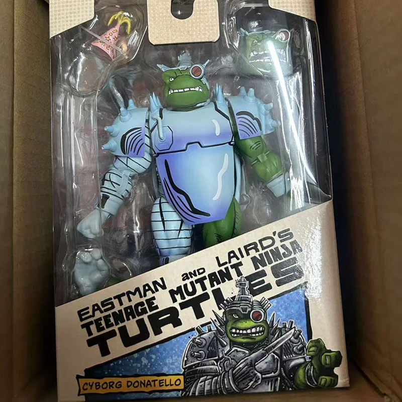 TMNT Cyborg Donatello фигурка NECA 54403 Черепаха-ниндзя фигурки героев аниме модель периферийная фигурка оригинальный подарок
TMNT Cyborg Donatello фигурка NECA 54403 Черепаха-ниндзя фигурки героев аниме модель периферийная фигурка оригинальный подарок