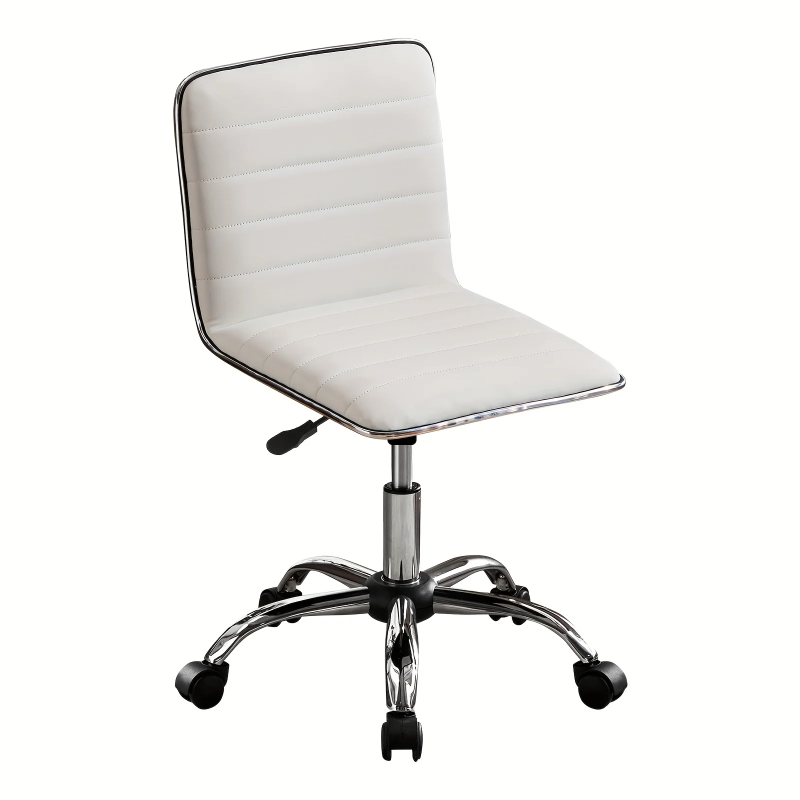 Adjustable Modern PU Task Chair Desk Chairs Vanity Chair for Makeup Chair Vanity Chair for Makeup Room, Office Small Desk Chair PU
Adjustable Modern PU Task Chair Desk Chairs Vanity Chair for Makeup Chair Vanity Chair for Makeup Room, Office Small Desk Chair PU