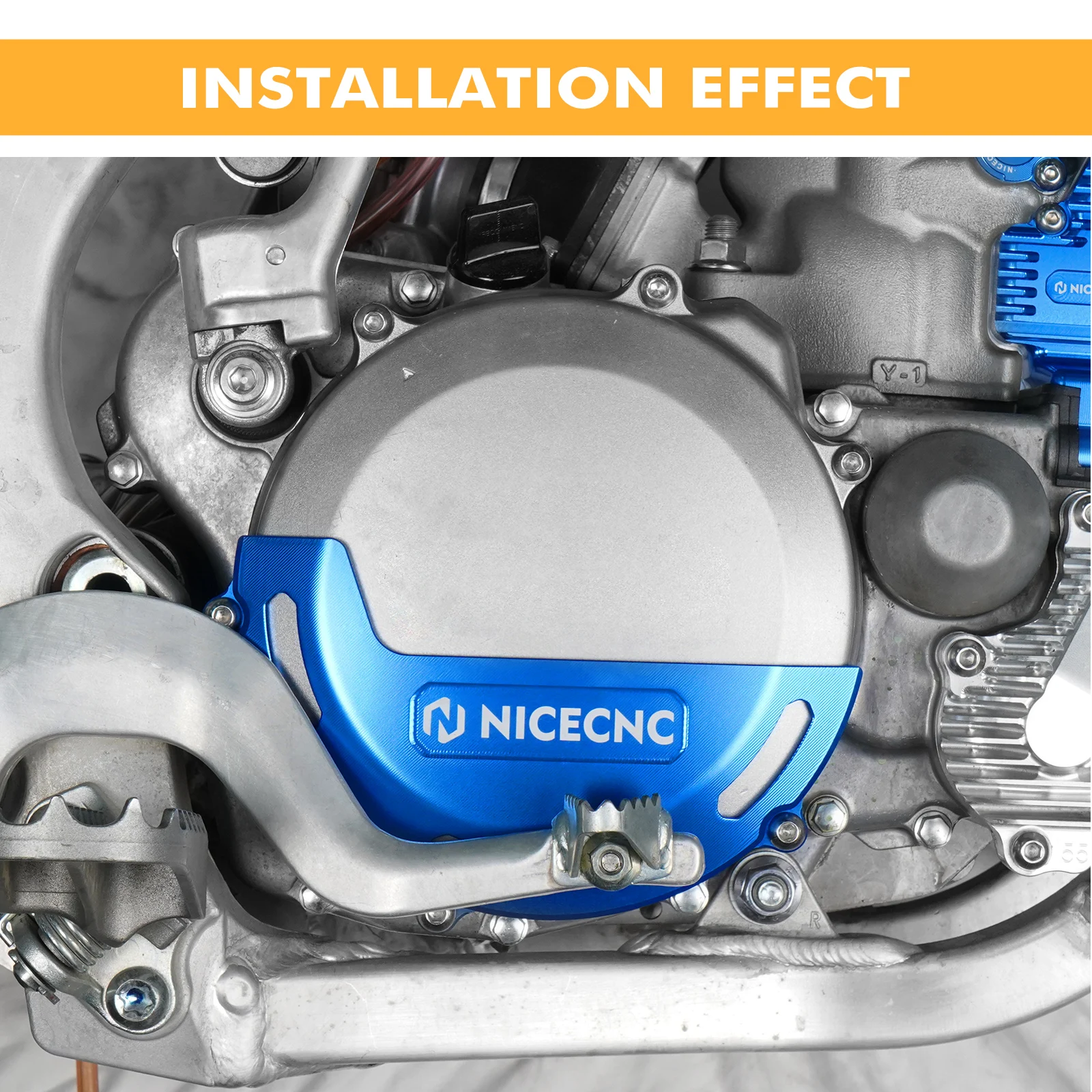 NICECNC For YAMAHA YZ 250 250X YZ250 2008-2023 YZ250X 2016-2023 Motoryclce Clutch Side Cover Guard Engine Ignition Protector
NICECNC For YAMAHA YZ 250 250X YZ250 2008-2023 YZ250X 2016-2023 Motoryclce Clutch Side Cover Guard Engine Ignition Protector