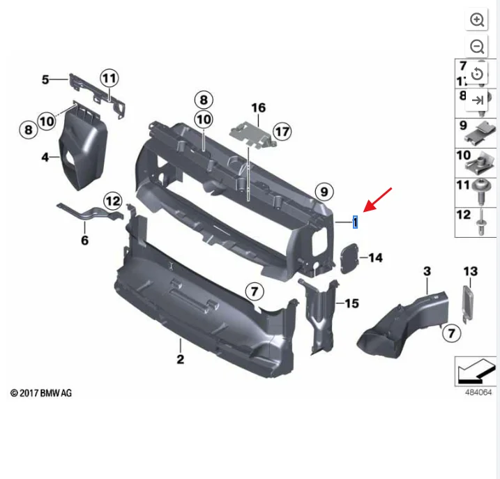 51747290605 51744821778 BMW 2 F22 F23 передний радиатор нижний воздуховод F87(2014/11-2017/06)
51747290605 51744821778 BMW 2 F22 F23 передний радиатор нижний воздуховод F87(2014/11-2017/06)