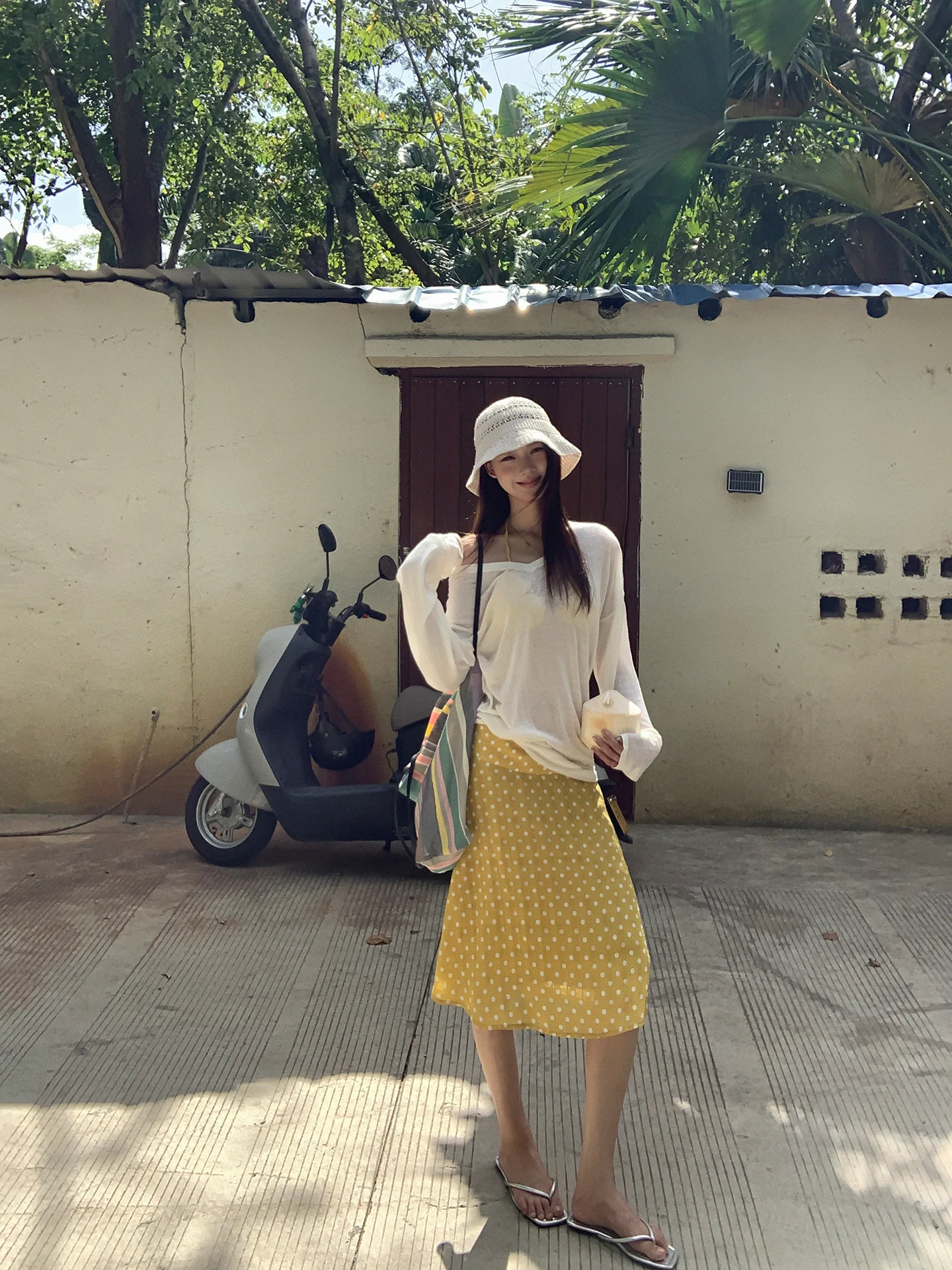 Stunning Yellow Polka Dot A-Line Skirt Women's Fashion Spring 2026 New Arrival Beautiful Skirt Casual Low Waist Polyeste...
Stunning Yellow Polka Dot A-Line Skirt Women's Fashion Spring 2026 New Arrival Beautiful Skirt Casual Low Waist Polyeste...