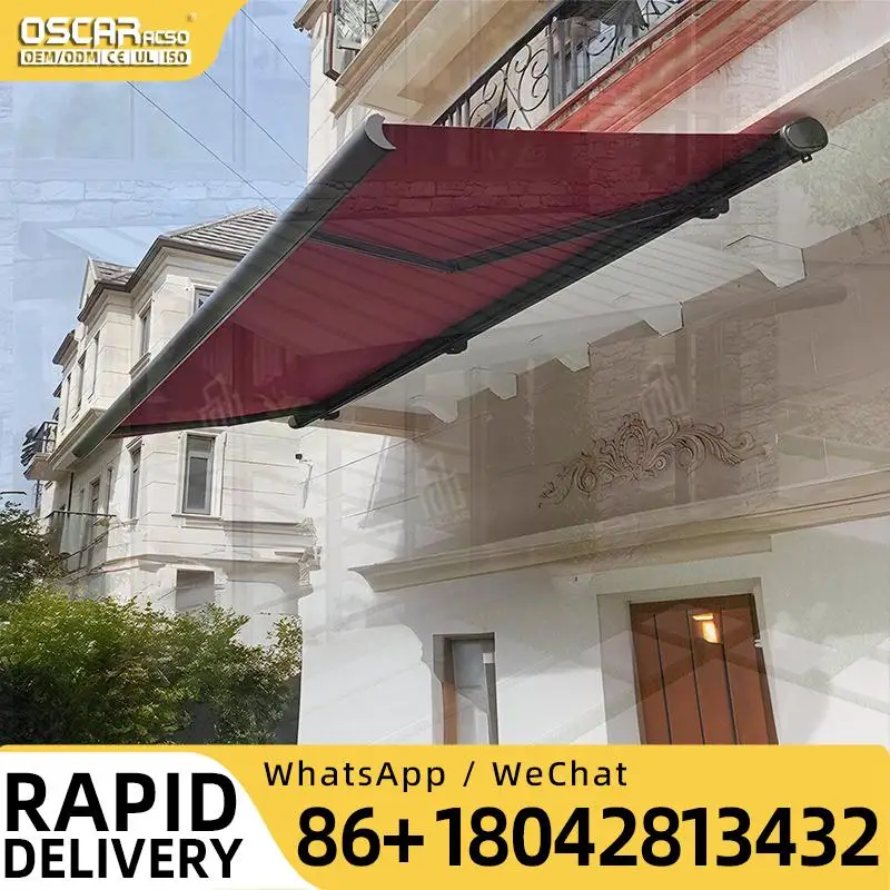 Wall Mounted Outdoor Folding Patio Awnings Cassette Arm Awning for Sun Protection in Gardens Patios Balconies High end Quality E
Wall Mounted Outdoor Folding Patio Awnings Cassette Arm Awning for Sun Protection in Gardens Patios Balconies High end Quality E