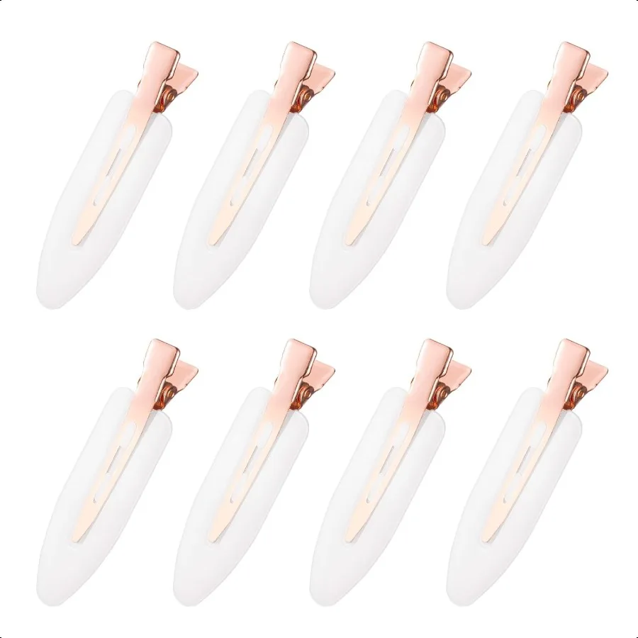 8 Pcs Hair Clips No Ben No Crease Hair Clips Flat Makeup Clip for Women an Girls Creasel Hair Clip for Hairstyling Bangs Salon
8 Pcs Hair Clips No Ben No Crease Hair Clips Flat Makeup Clip for Women an Girls Creasel Hair Clip for Hairstyling Bangs Salon