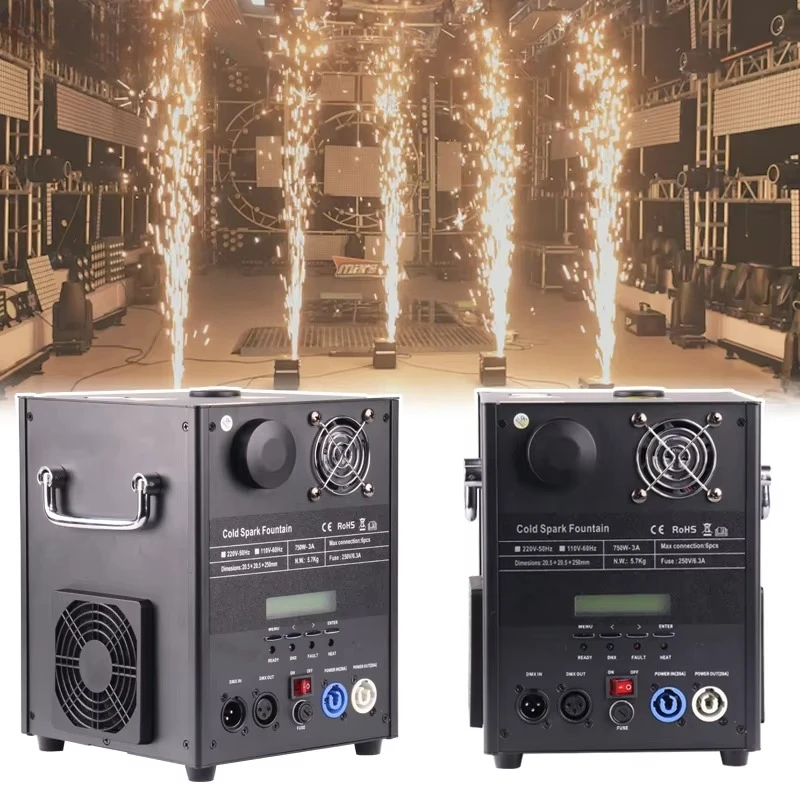 750w Cold Spark Machine Wireless Remote Control Party Wedding Mini Cold Sparkler Machine DJ Stage Fire-works Cold Pyro Machine
750w Cold Spark Machine Wireless Remote Control Party Wedding Mini Cold Sparkler Machine DJ Stage Fire-works Cold Pyro Machine