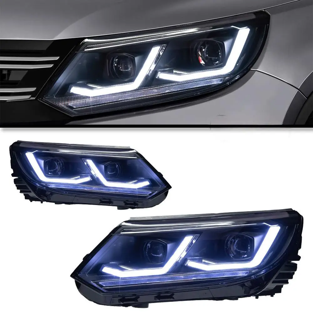 For VW Tiguan 10-17 Specific LED Headlight Assembly for Tiguan Modified High Brightness Daytime Running Light 6000k Color Lens
For VW Tiguan 10-17 Specific LED Headlight Assembly for Tiguan Modified High Brightness Daytime Running Light 6000k Color Lens