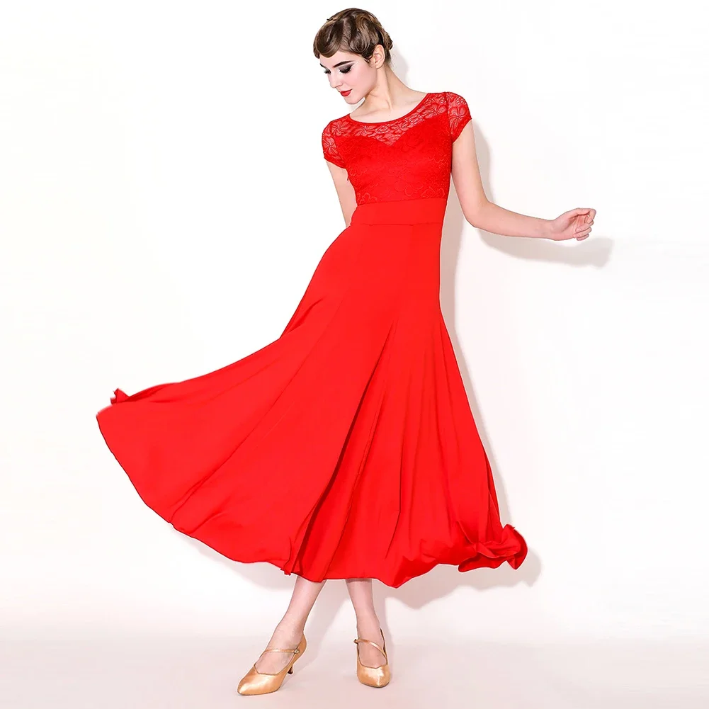 Black Practice Dress Waltz Ballroom Competition Dress Red Stage Clothing Standard Dance Dress Competition Round Neck
Black Practice Dress Waltz Ballroom Competition Dress Red Stage Clothing Standard Dance Dress Competition Round Neck