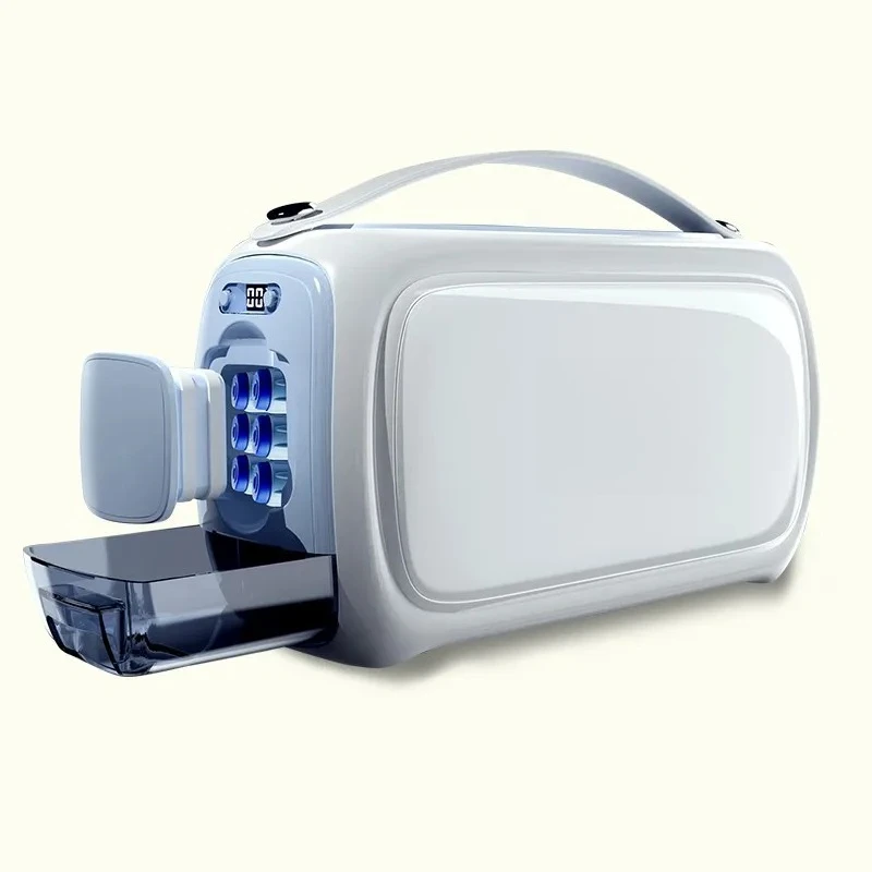 Медицинский мини-холодильник для инсулина 2 ~ 8 градусов, охладитель, коробка для перезаряжаемой холодной цепи, транспортная сумка для охлаждения инсулина
Медицинский мини-холодильник для инсулина 2 ~ 8 градусов, охладитель, коробка для перезаряжаемой холодной цепи, транспортная сумка для охлаждения инсулина