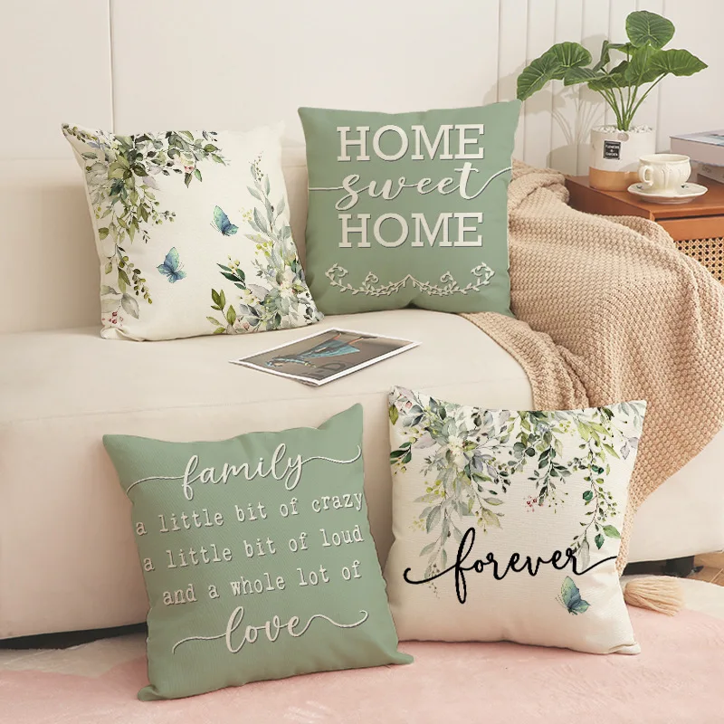 Новый чехол для подушки с принтом растений и цветов для дома, дивана-кровати, наволочка для гостиной, декоративная 
Новый чехол для подушки с принтом растений и цветов для дома, дивана-кровати, наволочка для гостиной, декоративная