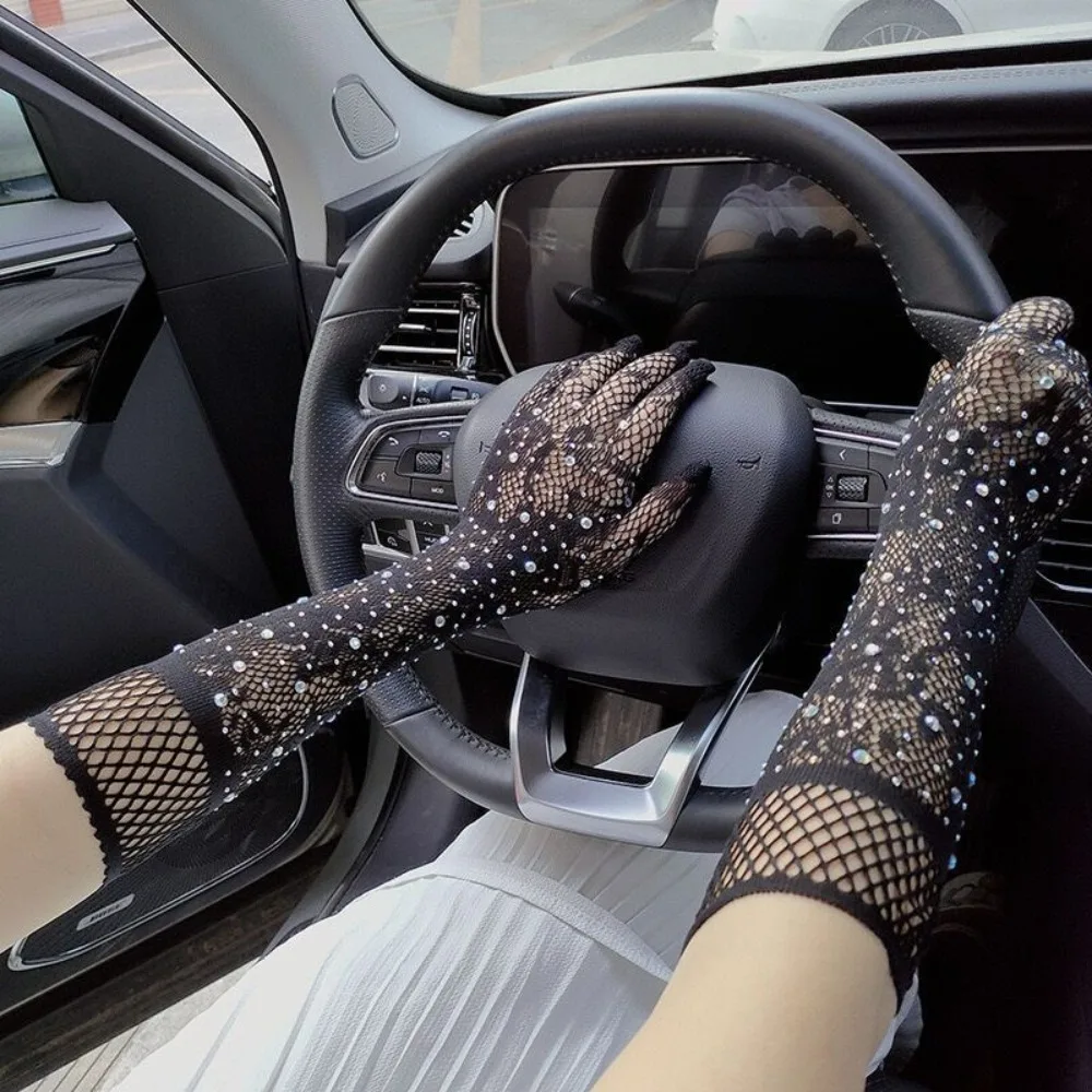 New Mesh Long Mittens Party Dress Glitter Rhinestone Fishnet Gloves Photography Prop Cosplay Performance Gloves Party
New Mesh Long Mittens Party Dress Glitter Rhinestone Fishnet Gloves Photography Prop Cosplay Performance Gloves Party