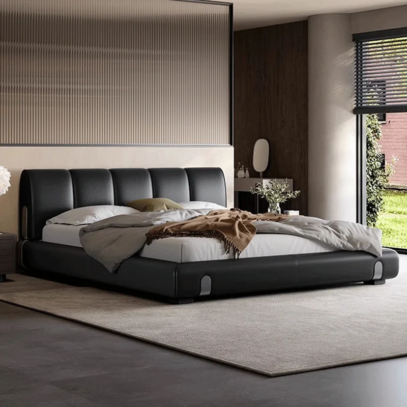 fl-Modern Luxury King-Size Bed High Rebound Luxury Leather Larch Steel Wood Frame Soft Minimalist Style Up-Holstered for Home!
fl-Modern Luxury King-Size Bed High Rebound Luxury Leather Larch Steel Wood Frame Soft Minimalist Style Up-Holstered for Home!