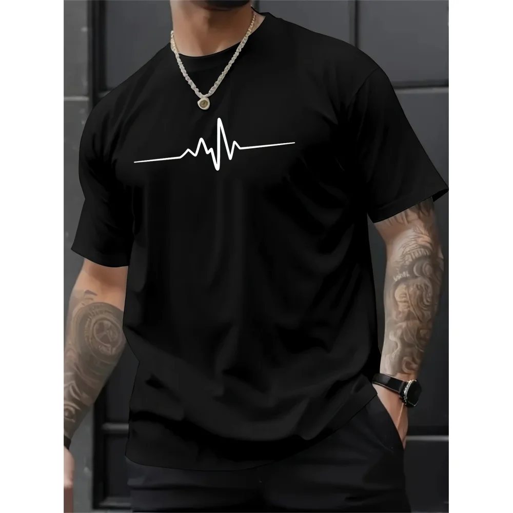 Creative Graphic Printed T Shirts Summer Loose Casual Sports Men's Round Neck Clothes Fashion Simple Cotton Short Sleeved Tops
Creative Graphic Printed T Shirts Summer Loose Casual Sports Men's Round Neck Clothes Fashion Simple Cotton Short Sleeved Tops