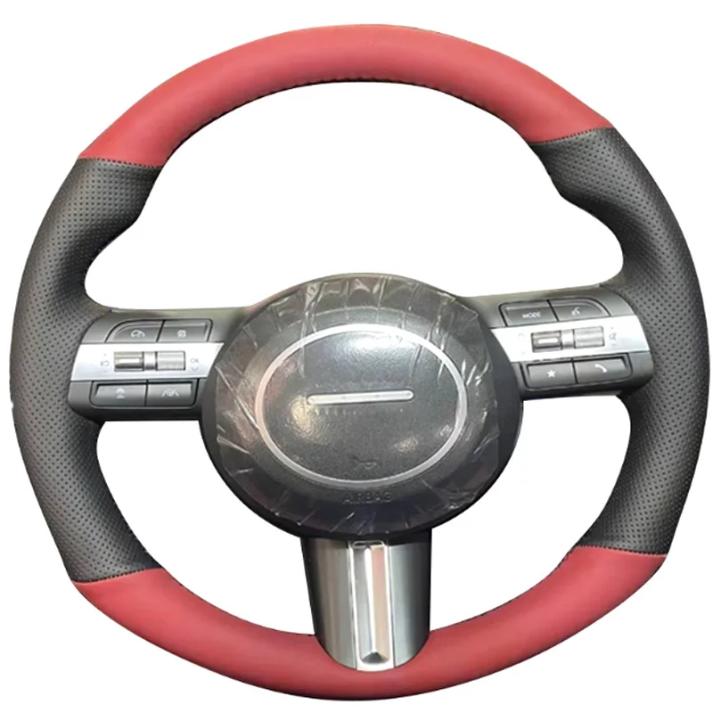 Чехол на руль с ручной вышивкой для Hyundai Sonata Kona Tucson 2023 2024 2025, оплетка из углеродного волокна, кожаный аксессуар
Чехол на руль с ручной вышивкой для Hyundai Sonata Kona Tucson 2023 2024 2025, оплетка из углеродного волокна, кожаный аксессуар