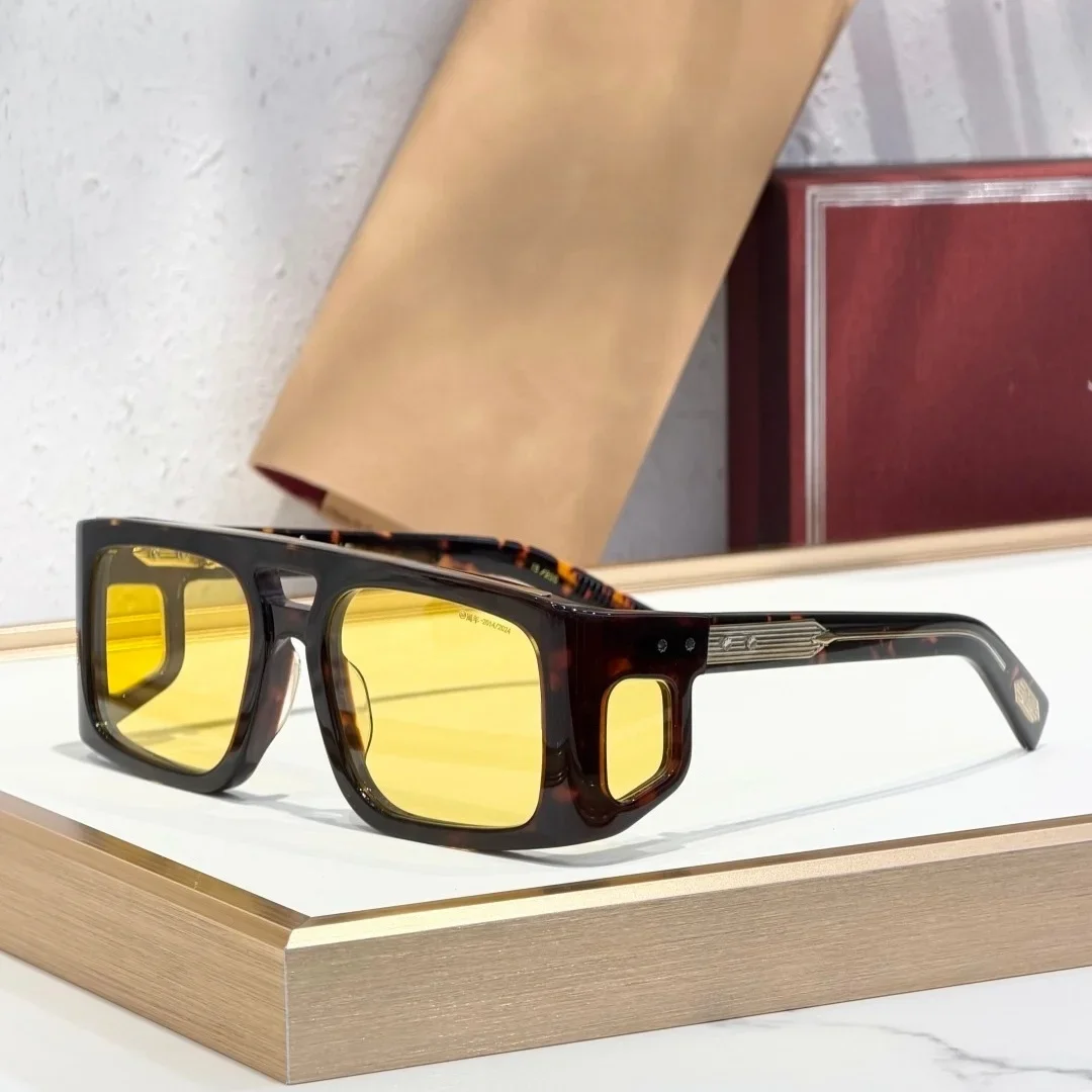Солнцезащитные очки JM WINDSOR 54-20: Модные люксовые дизайнерские очки унисекс из ацетата и титана с защитой UV400
Солнцезащитные очки JM WINDSOR 54-20: Модные люксовые дизайнерские очки унисекс из ацетата и титана с защитой UV400