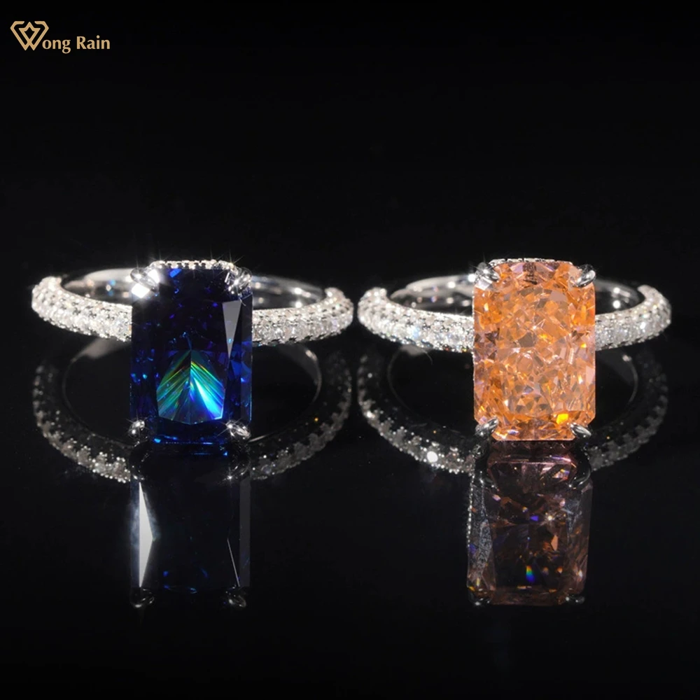 Wong Rain 925 Sterling Silver Crushed Ice Cut 12*8 MM Sapphire Morganite High Carbon Diamond Gems Engagement Rings Fine Jewelry
Wong Rain 925 Sterling Silver Crushed Ice Cut 12*8 MM Sapphire Morganite High Carbon Diamond Gems Engagement Rings Fine Jewelry