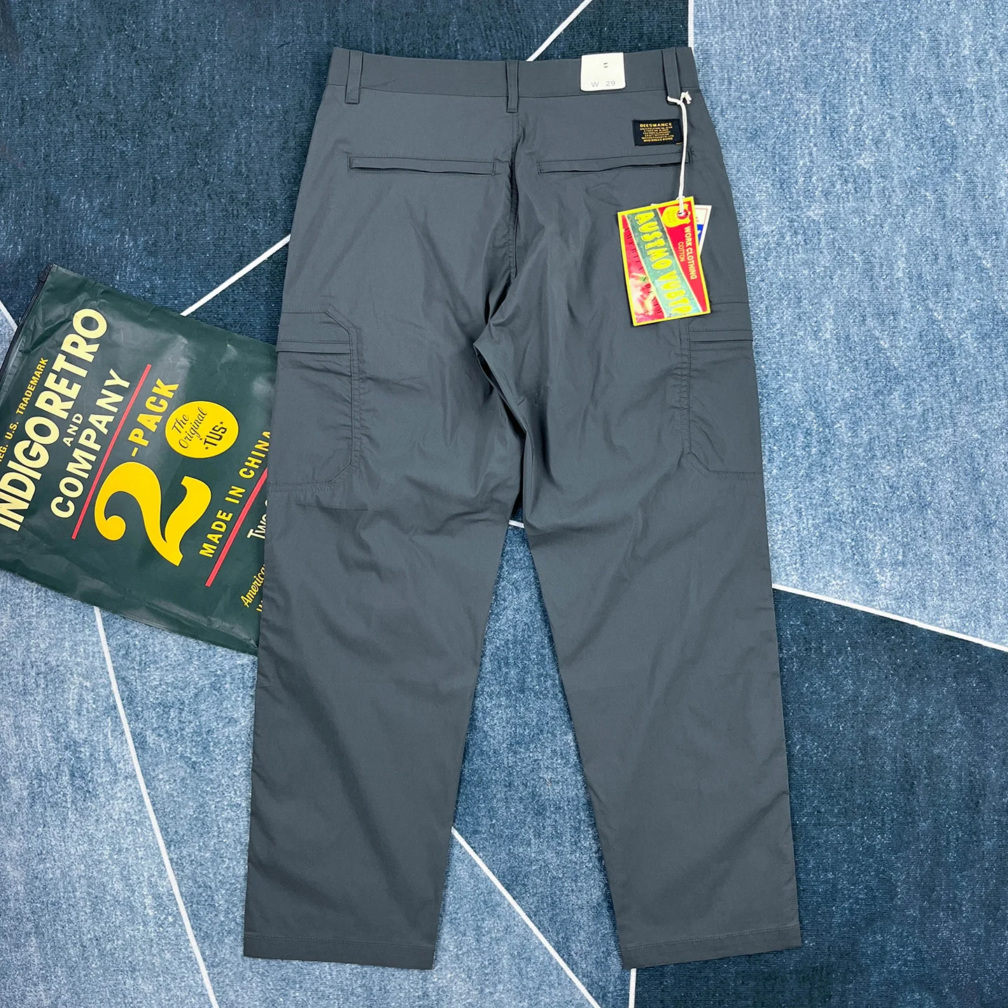 Men's Summer Lightweight Quick-Dry Straight-Cut Casual Pants - Japanese Retro Multi-Pocket Cargo Pants American Outdoor Style
Men's Summer Lightweight Quick-Dry Straight-Cut Casual Pants - Japanese Retro Multi-Pocket Cargo Pants American Outdoor Style