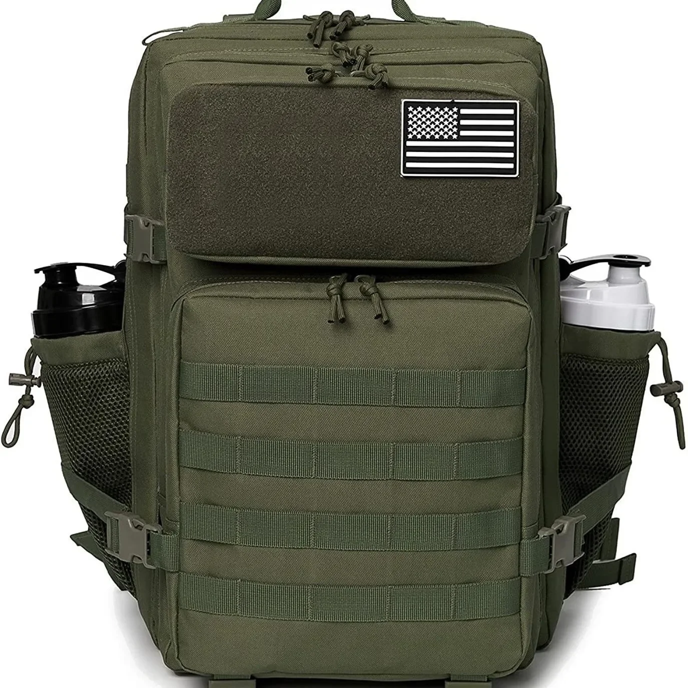 45L Molle Tactical Backpack Bag Hunting MOLLE Backpack GYM for Men EDC Outdoor Hiking Survival Rucksack Witch Bottle Holder
45L Molle Tactical Backpack Bag Hunting MOLLE Backpack GYM for Men EDC Outdoor Hiking Survival Rucksack Witch Bottle Holder