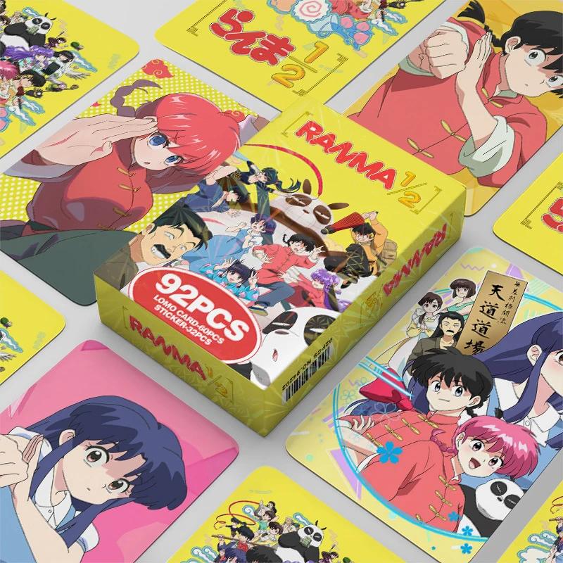 Wholesale92Zhang Xiaoka cartoon anime merchandise photo card Ranma 1/2 double-sided cardLOMOCard
Wholesale92Zhang Xiaoka cartoon anime merchandise photo card Ranma 1/2 double-sided cardLOMOCard