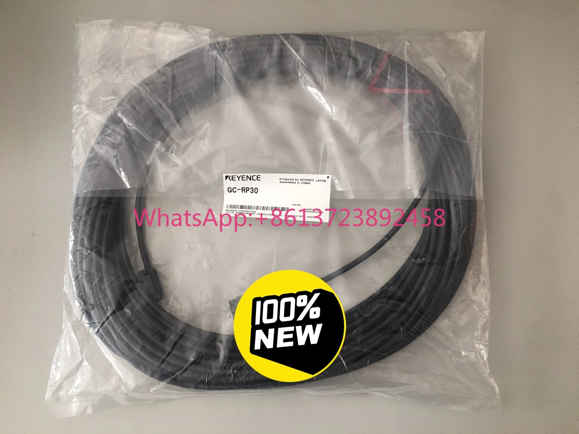 GC-RP30 30m KEYENCE Cable GC-RP30
GC-RP30 30m KEYENCE Cable GC-RP30