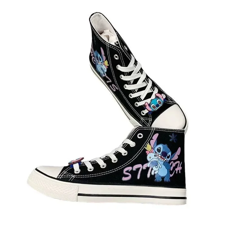 New Disney lady cartoon Stitch Canvas shoes non-slip soft bottom sports shoes for girl gift
New Disney lady cartoon Stitch Canvas shoes non-slip soft bottom sports shoes for girl gift