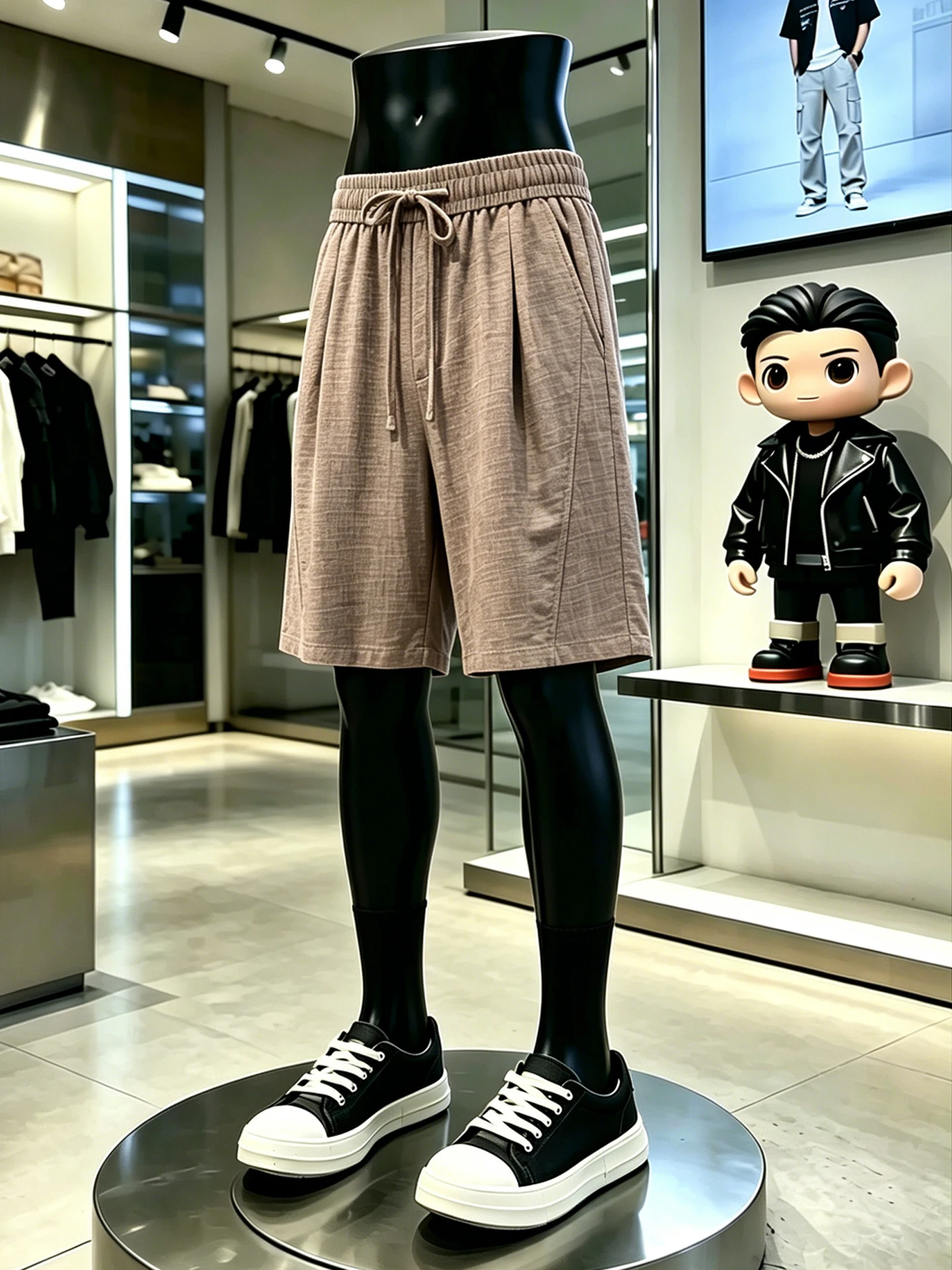 Retro Coffee Short Shorts Men's Summer Beach Vacation Loose Cool Feeling Five-Quarter Pants Elastic Waistband Straight Leg
Retro Coffee Short Shorts Men's Summer Beach Vacation Loose Cool Feeling Five-Quarter Pants Elastic Waistband Straight Leg